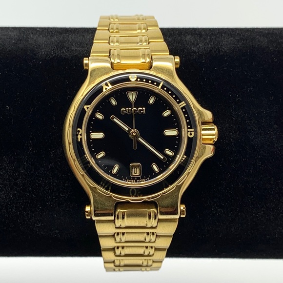 Gucci Accessories - GUCCI 9800L 18k Gold Plated Women’s 27mm Watch